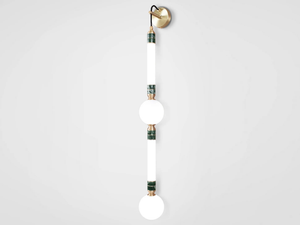 GREENSTONE LARGE - LED metal wall lamp _ Marc Wood Studio